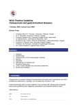 WGO practice guideline: Osteoporosis and gastrointestinal diseases
