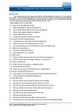 Chuẩn bị nhà hàng phục vụ: Tiêu chuẩn nghề Du lịch Việt Nam - Đơn vị năng lực FBS1.1