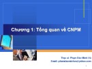 Bài giảng Nhập môn công nghệ phần mềm: Chương 1 chuẩn nhất từ ThS. Phạm Đào Minh Vũ