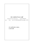 Tiêu chuẩn kỹ năng nghề Mộc dân dụng: [Thông tin chi tiết/Hướng dẫn áp dụng]