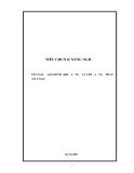 Tiêu chuẩn kỹ năng nghề giám định: Khối lượng và chất lượng than