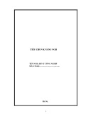 Tiêu chuẩn kỹ năng nghề: Điện tử công nghiệp