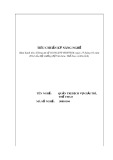 Tiêu chuẩn kỹ năng nghề Quản trị dịch vụ giải trí, thể thao: [Thông tin chi tiết/Cập nhật mới nhất]