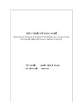 Tiêu chuẩn kỹ năng nghề Quản trị lữ hành: Mới nhất, Chuẩn nhất