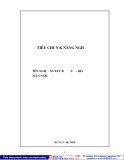 Tiêu chuẩn kỹ năng nghề sản xuất rượu bia: [Chuẩn nhất]