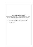 Tiêu chuẩn kỹ năng nghề Chế biến và bảo quản thuỷ sản: [Thông tin chi tiết/Mới nhất]