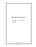 Tiêu chuẩn kỹ năng nghề: Lắp đặt đường ống nước