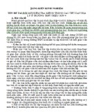 Đổi mới kiểm tra miệng trong dạy Địa lý THPT Triệu Sơn 4: Sáng kiến kinh nghiệm