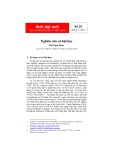 Nghiên cứu Xã hội học - Bùi Ngọc Hoàn