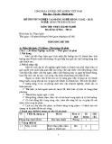 Đề thi tốt nghiệp cao đẳng nghề khóa 5 (2012-2015) - Nghề: Quản trị khách sạn - Môn thi: Thực hành nghề - Mã đề thi: QTKS-TH46