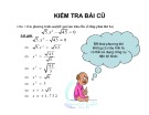 Bảng căn bậc hai Đại số 9 Chương 1 Bài 5: Bài giảng chi tiết