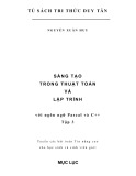 Sáng tạo thuật toán và lập trình Pascal, C# (Tập 3)