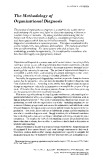 Phương pháp luận chẩn đoán tổ chức (Organizational Diagnosis) hiệu quả