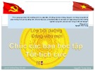 Bài giảng về phát huy dân chủ XHCN và sức mạnh đại đoàn kết toàn dân tộc ở nước ta