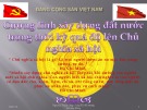 Bài giảng Cương lĩnh xây dựng đất nước thời kỳ quá độ lên Chủ nghĩa Xã hội