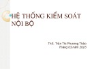 Bài giảng Kiểm toán căn bản: Chương 3 - ThS. Trần Thị Phương Thảo