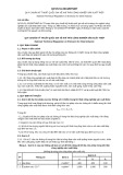 Quy chuẩn kỹ thuật Quốc gia QCVN 51:2013/BTNMT