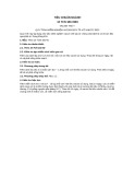 Tiêu chuẩn ngành 10 TCN 183:1993: Thông tin đầy đủ, chi tiết nhất