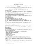 Tiêu chuẩn ngành Y tế 52 TCN-CTYT 40:2005 chuẩn nhất