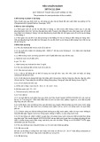 Tiêu chuẩn ngành 28 TCN 211:2004: [Thông tin chi tiết/Hướng dẫn sử dụng/Mới nhất]