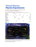 Thí nghiệm Vật lý: Các Hiện tượng Vật lý với phần mềm Virtual Physics