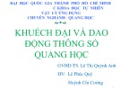 Bài thuyết trình Vật liệu bán dẫn cấu trúc Nano