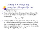 Hiệu ứng quang học phi tuyến bậc cao: Bài giảng Chương 5