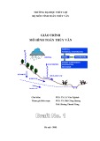 Giáo trình Mô hình toán thủy văn [chuẩn nhất]
