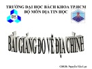 Bài giảng Đo vẽ địa chính Th.S Nguyễn Tấn Lực