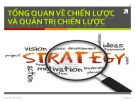 Bài giảng Quản trị chiến lược: Chương 1 - Trần Minh Anh
