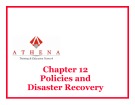 Chứng chỉ Security+ Chapter 12: Bài giảng tại Trung tâm Athena
