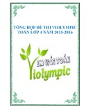 Tổng hợp đề thi Violympic Toán lớp 4 năm 2015-2016: Tuyển tập mới nhất
