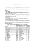 Tiêu chuẩn Quốc gia TCVN 5940:2005