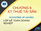 Bài giảng Kế toán tài chính II Chương 6: ĐH Kinh tế TP.HCM