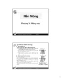 Bài giảng Nền móng: Chương 5 - Nguyễn Hữu Thái [chuẩn SEO]