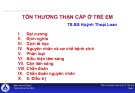 Bài giảng Tổn thương thận cấp ở trẻ em