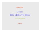 Bài giảng Lý thiết điều khiển tự động: Chương 4 - Khảo sát tính ổn định của hệ thống