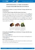 Hướng dẫn giải bài 1,2,3 trang 122 SGK Sinh học 7