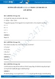 Hướng dẫn giải bài tập 1, 2, 3, 4, 5 trang 132 SGK Hóa 10 (chi tiết)