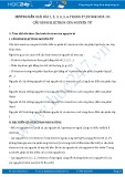 Hướng dẫn giải bài tập Hóa 10 (bài 1, 2, 3, 4, 5, 6 trang 27, 28 SGK) chi tiết