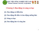 Bài giảng Vật lý đại cương: Dao động và sóng cơ học (Chương 2)