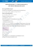 Hướng dẫn giải bài 1,2,3 trang 99 SGK Đại số 10
