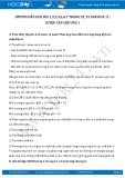 Hướng dẫn giải bài tập 1, 2, 3, 4, 5, 6, 7 trang 22, 23 SGK Hóa 11 chi tiết