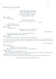 Đề thi Tiếng Việt kết thúc môn học năm học 2015-2016