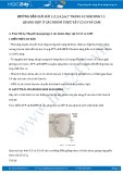 Hướng dẫn giải bài tập Sinh 11 trang 43 SGK: Bài 1, 2, 3, 4, 5, 6, 7