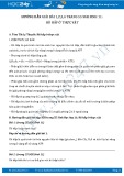 Hướng dẫn giải bài tập Sinh 11 trang 55 SGK: Bài 1, 2, 3, 4