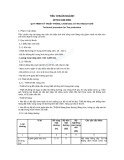 Tiêu chuẩn ngành 10 TCN 446:2001: [Thông tin chi tiết/Hướng dẫn/Quy định]