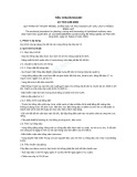 Tiêu chuẩn ngành 10 TCN 449:2001: [Thông tin chi tiết/Hướng dẫn]
