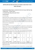 Hướng dẫn giải bài 38,39,40,41,42 trang 23 SGK Toán 9 tập 1