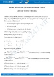 Giải bài tập Đường tiệm cận SGK Giải tích 12